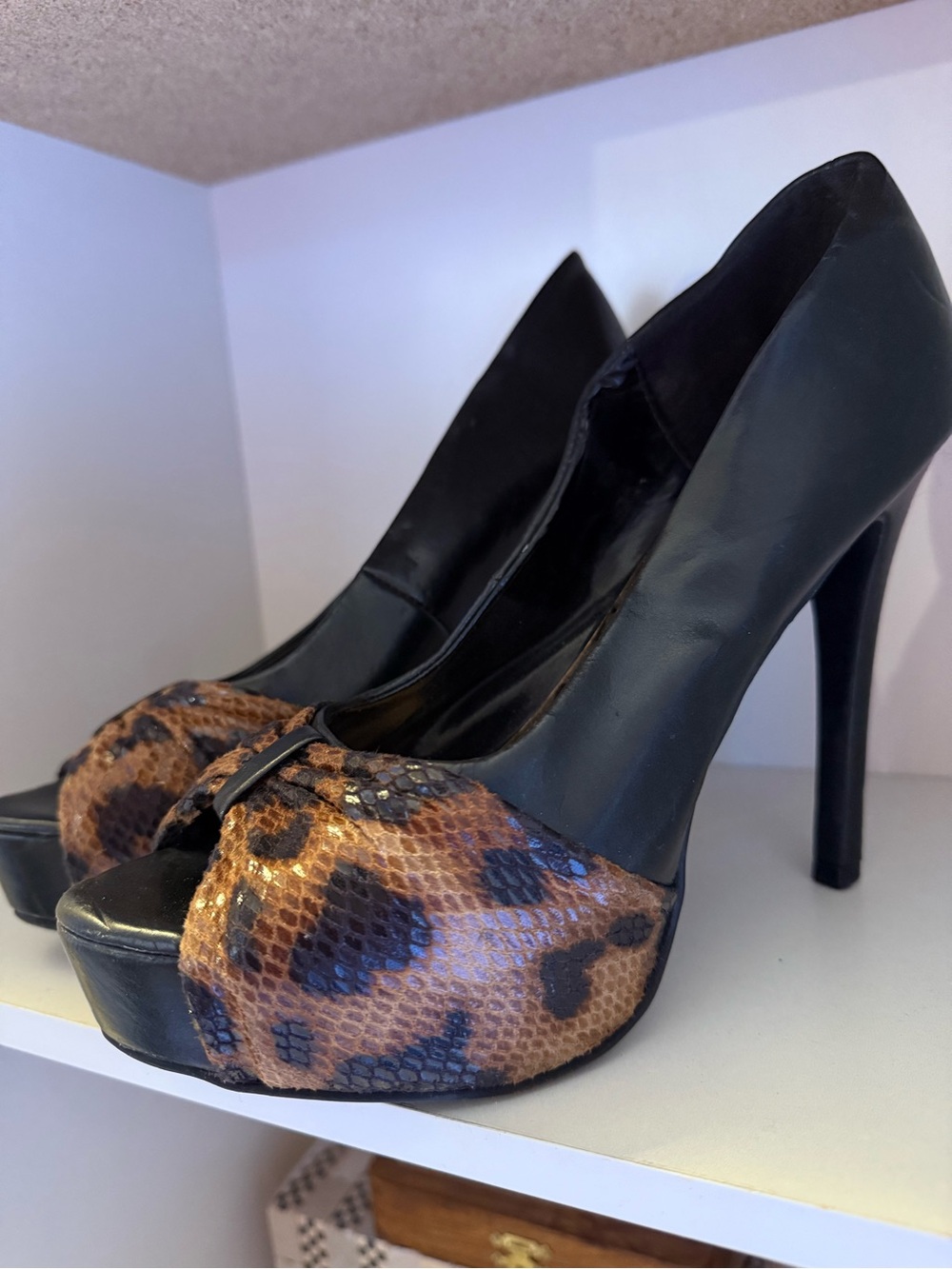 Carlos platform heels